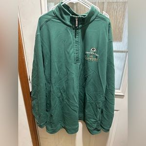 Tommy Bahama  Green Bay Packers 1/4 zip sweatshirt